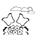 butterfly coloring page